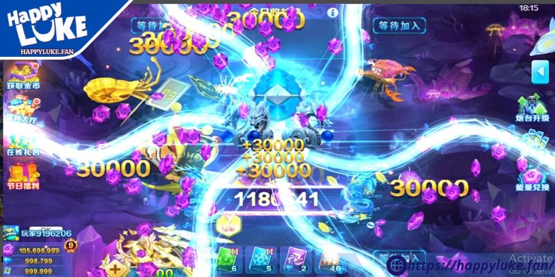 3 Gods Fishing Happyluke – Bắn Cá Thần Thoại Cực Hot  2 Đồ họa, âm thanh ảo như thực tại 3 Gods Fishing Happyluke