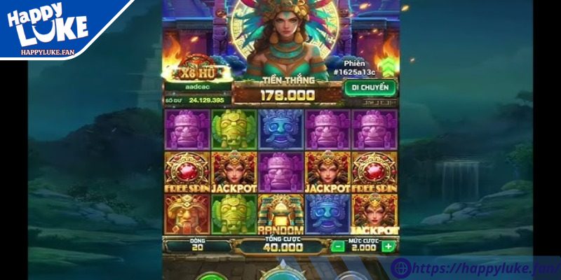 Fortunes of Aztec Happyluke –  Game Nổ Hũ Với Thưởng Khủng  1 Khám phá đồ họa đặc sắc trong Fortunes of Aztec Happyluke